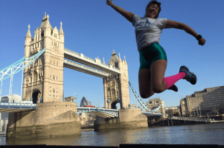 Marathon runner Helen hits £2500 fundraising target!