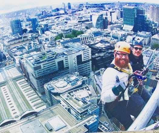 Over £15k raised by abseilers