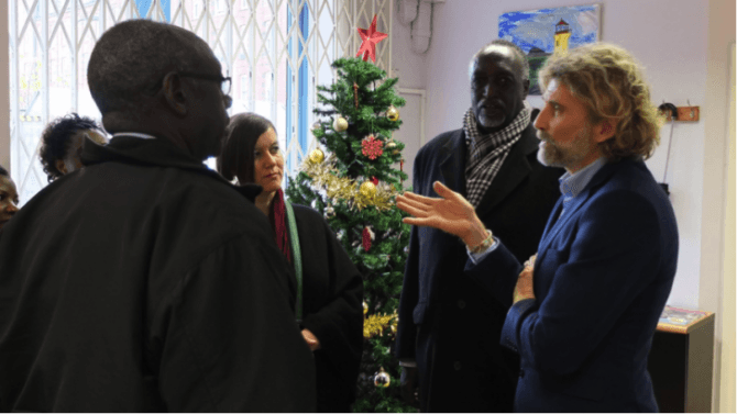 Meg Hillier visits SCT