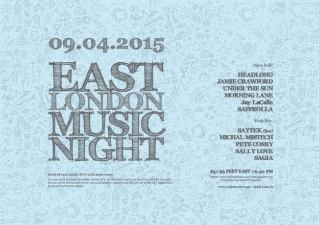 East London Music Night in aid of SCT